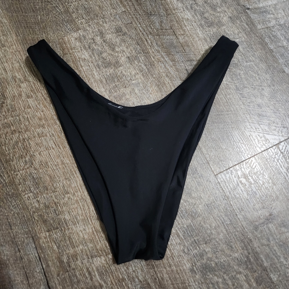 Aerie cheeky high cut bikini bottom